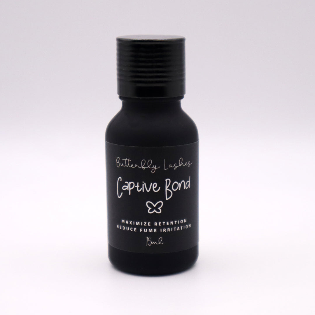 Black bottle, captive bond in 15ml
