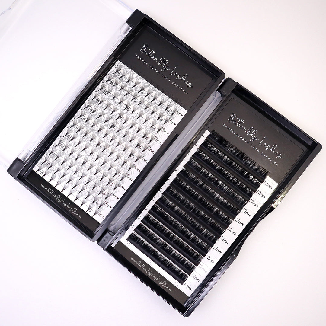 Butterfly Lashes Lash Trays including PreMades